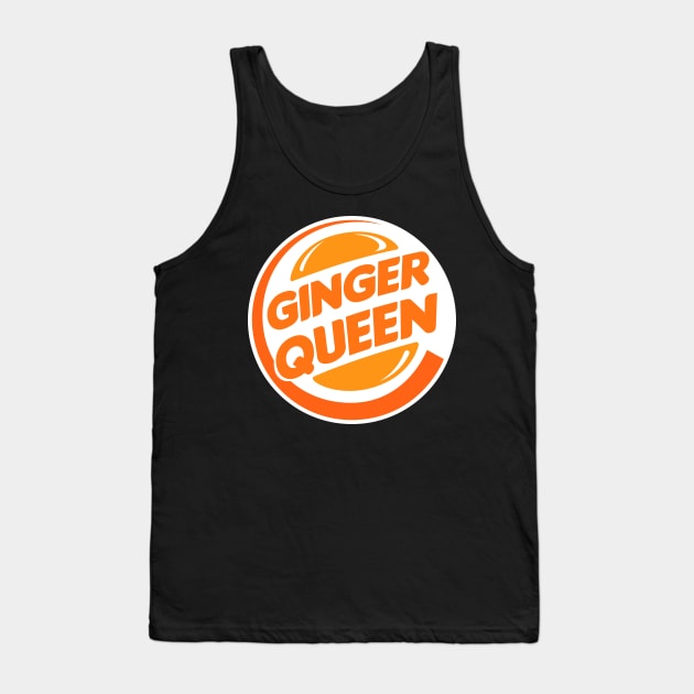 Ginger Queen Tank Top by sqwear